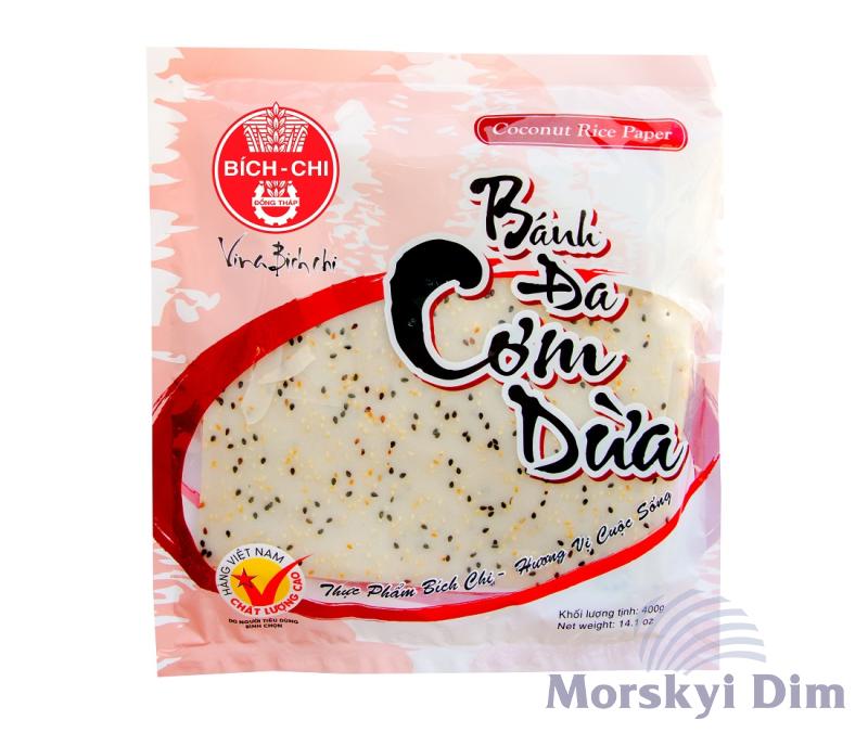 Рисово-кокосовий папір з кунжутом
