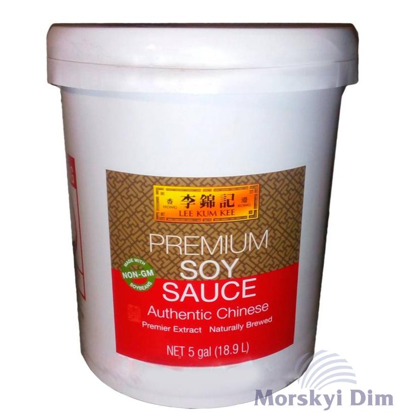 Соус соєвий PREMIUM SOY SAUCE, Lee Kum Kee, 18,9л