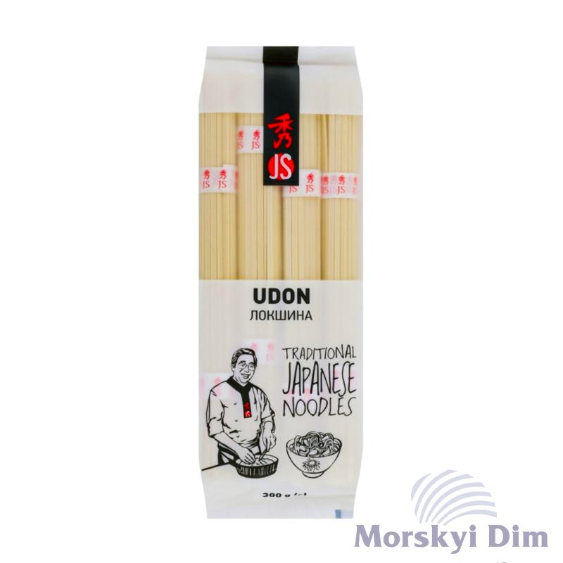 Локшина пшенична Udon, JS, 300г