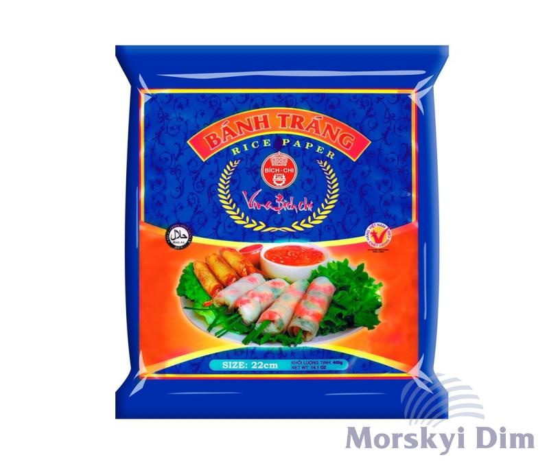 Рисовий папір 22 см 47 листів, BICH-CHI, 400г