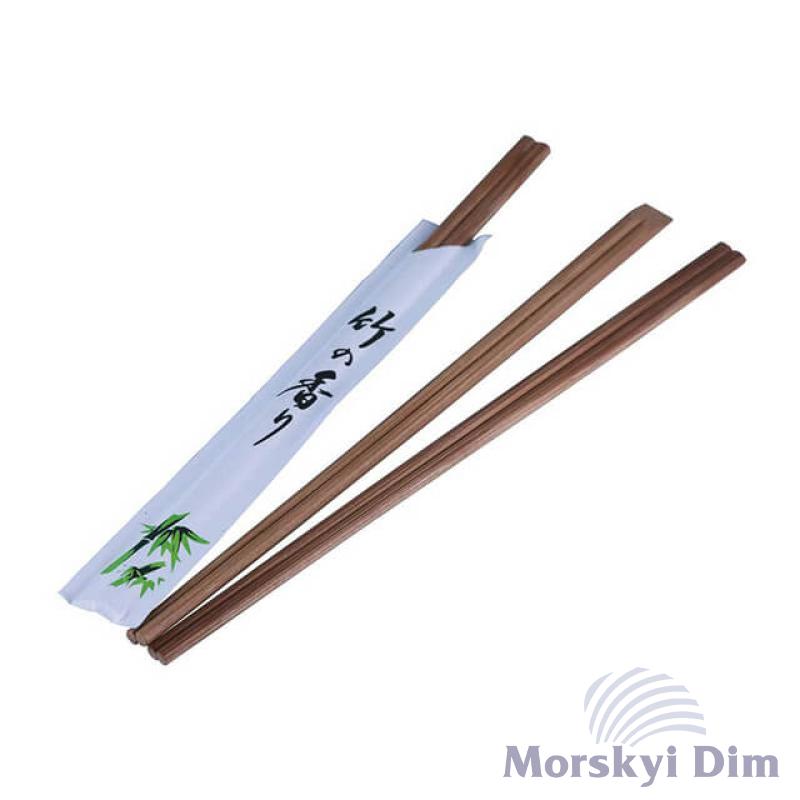 Палички бамбукові карбонизовані 21 см