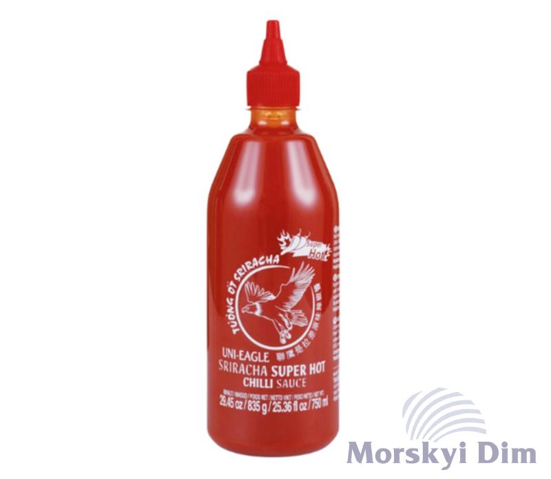 Соус шрірача чилі гострий, UNI-EAGLE, 835г