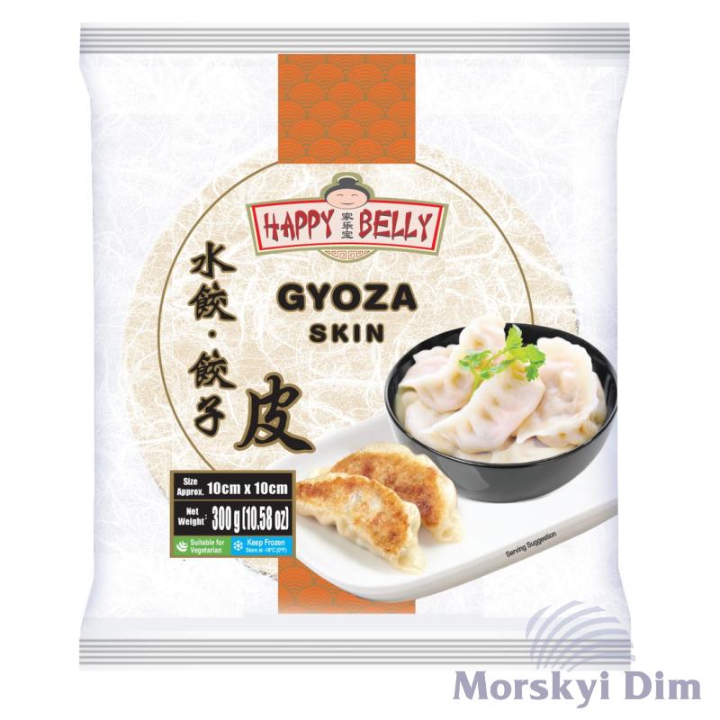 Тісто для гьодза 100мм 38 листов, Happy Belly, 300г