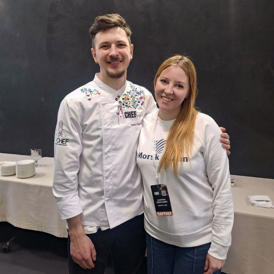 Команда Морського дому разом з шефами на CHEF-CHEF 2024