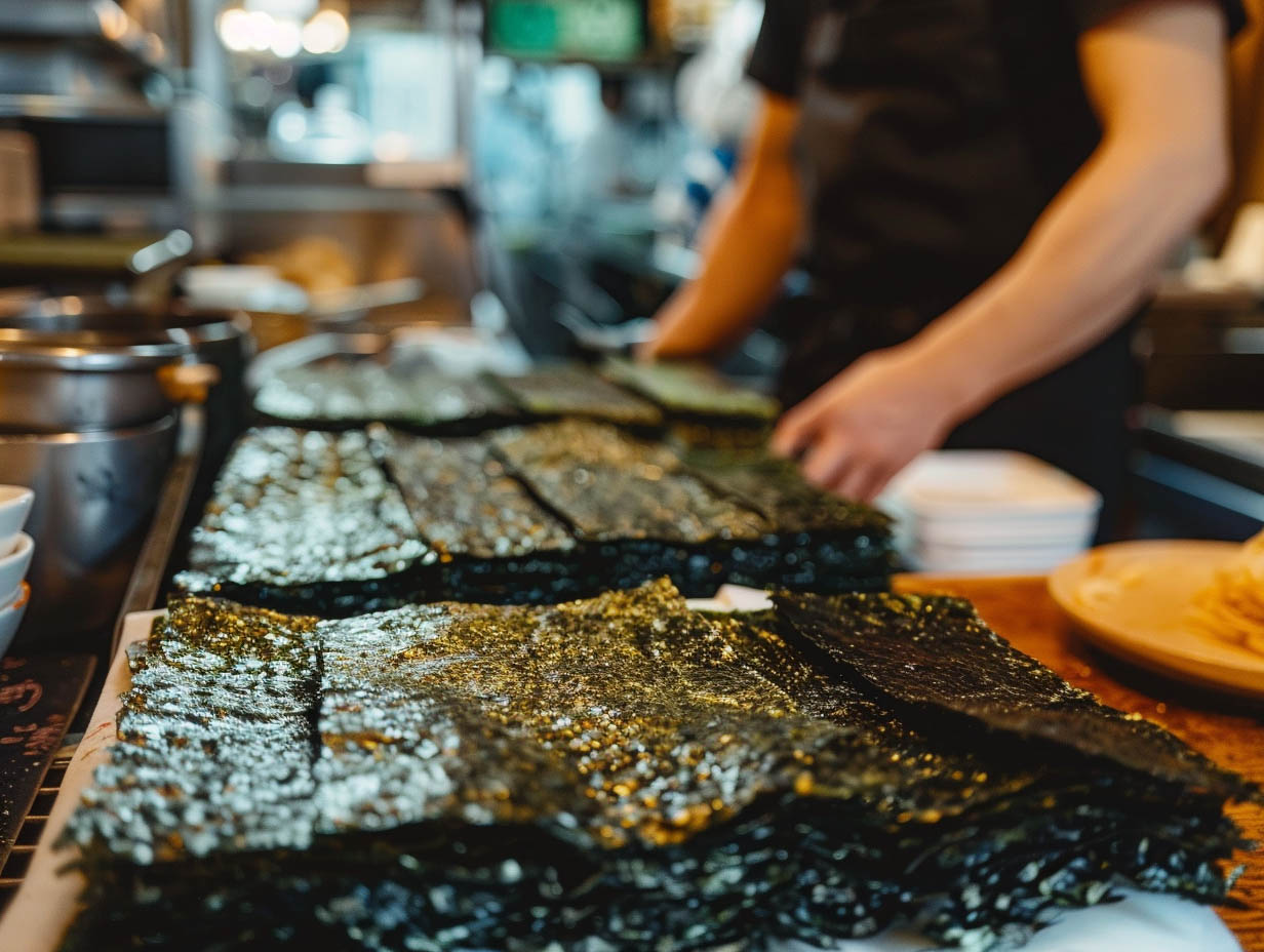 Водорості норі або листи норі