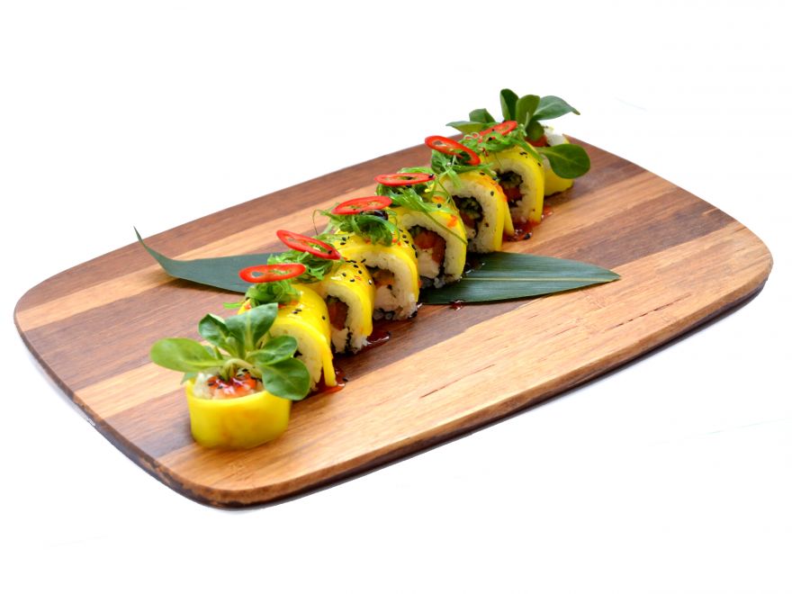 Пісний рол з такуаном та сиром тофу