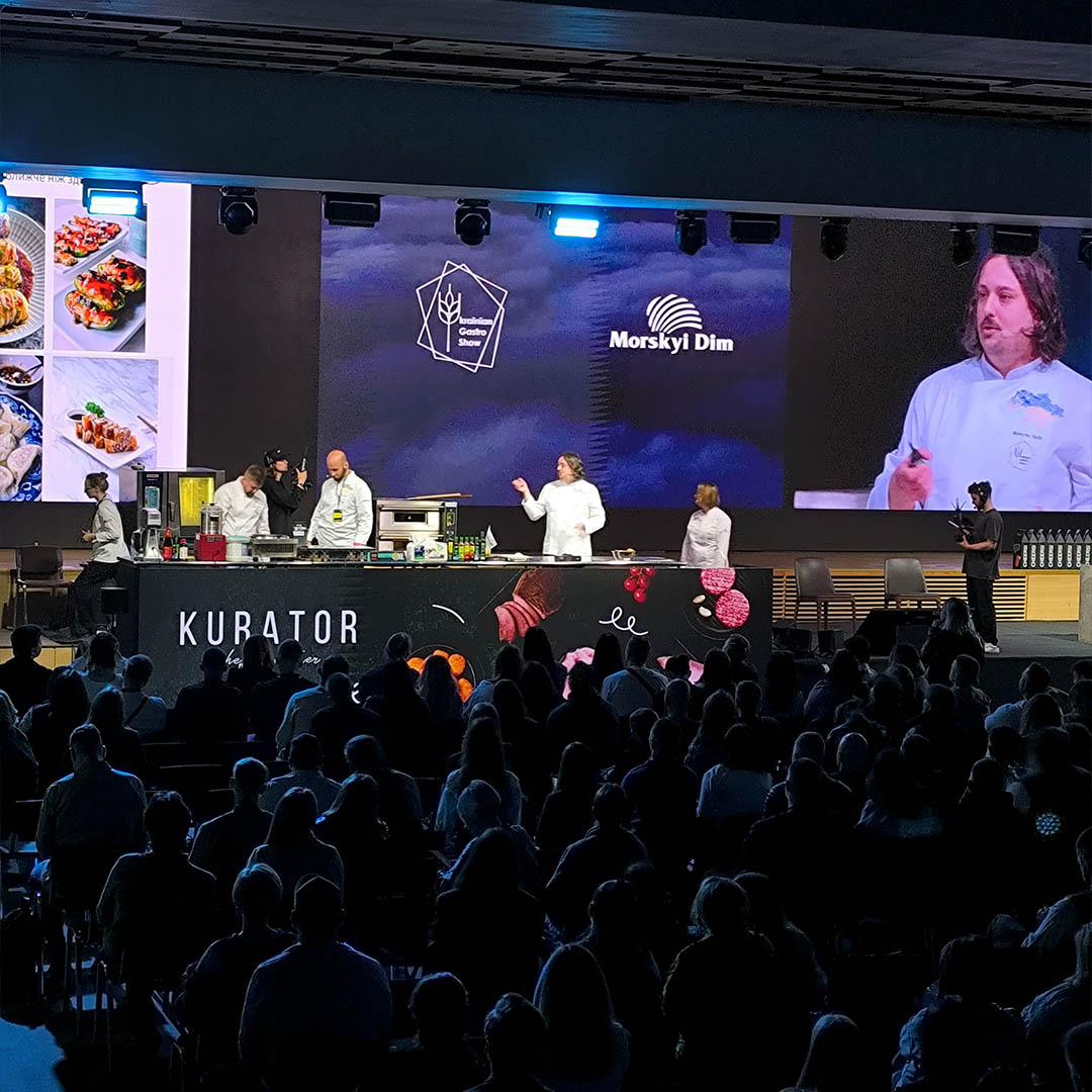Виступ учасників на Ukrainian Gastro Show