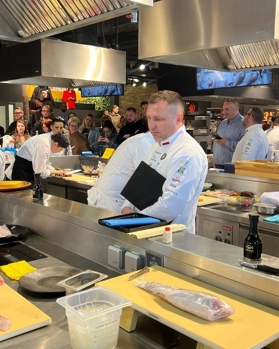 Ілля Червенко - жюрі Poland & Ukraine Sushi Cup 2025